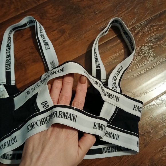 Emporio Armani Visibly Cotton Bralette *never worn* - Picture 3 of 8